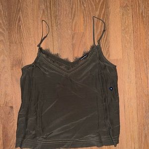 Abercrombrie top green size M